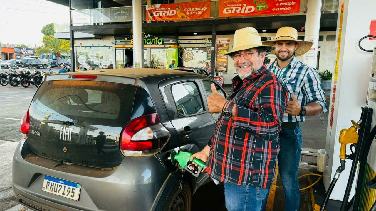 Imagem de compartilhamento para o artigo Auto Posto Fazenda de Costa Rica fideliza clientes com promoção Abasteça e Ganhe às sextas-feiras da MS Todo dia